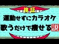 【歌ってみた】カラオケ歌うだけで痩せるのか検証