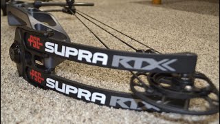 SUPRA RTX 37 PSE SPEED TEST - 5 GRAINS PER POUND AT EVERY DRAW LENGTH