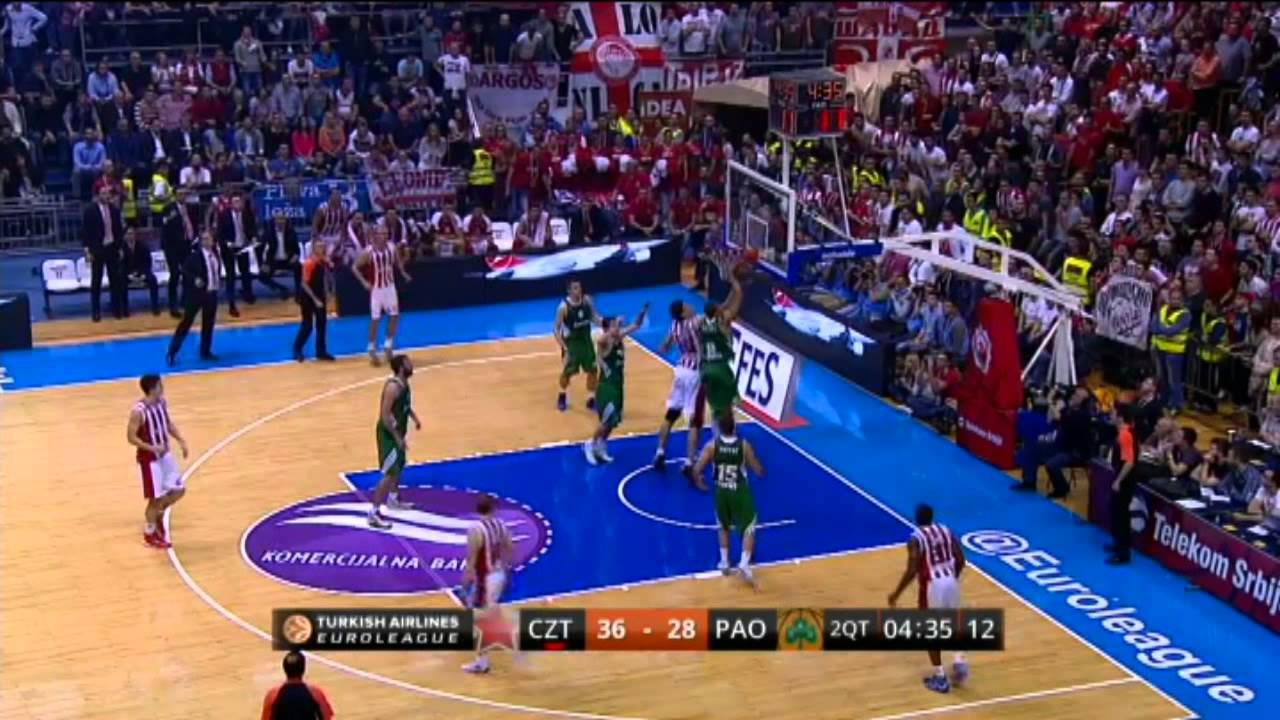 Crvena Zvezda MTS v Panathinaikos A.C., Full Basketball Game