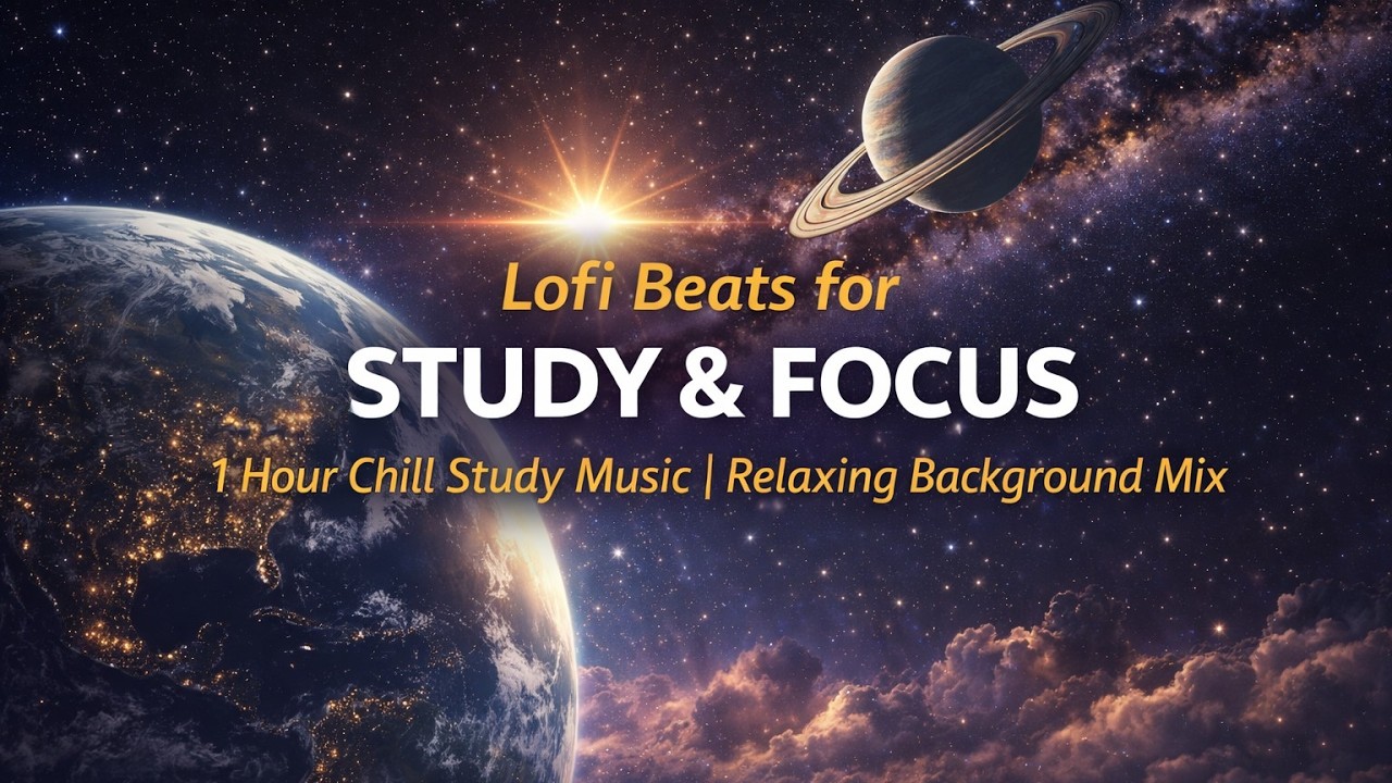 Lofi Beats for Deep Focus 🌌 1 Hour Chill Study Music | Relaxing ...