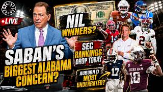 Nick Saban’s 2026 Alabama Football CONCERNS, Is the Auburn Defense UNDERRATED? | TNR 7/24/26