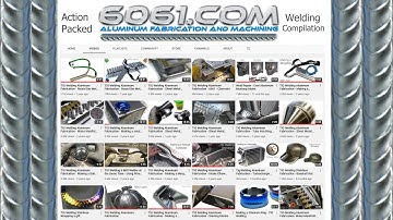 TIG Welding Aluminum Fabrication Compilation
