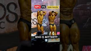 SAM SULEK dominates in first ever bodybuilding show