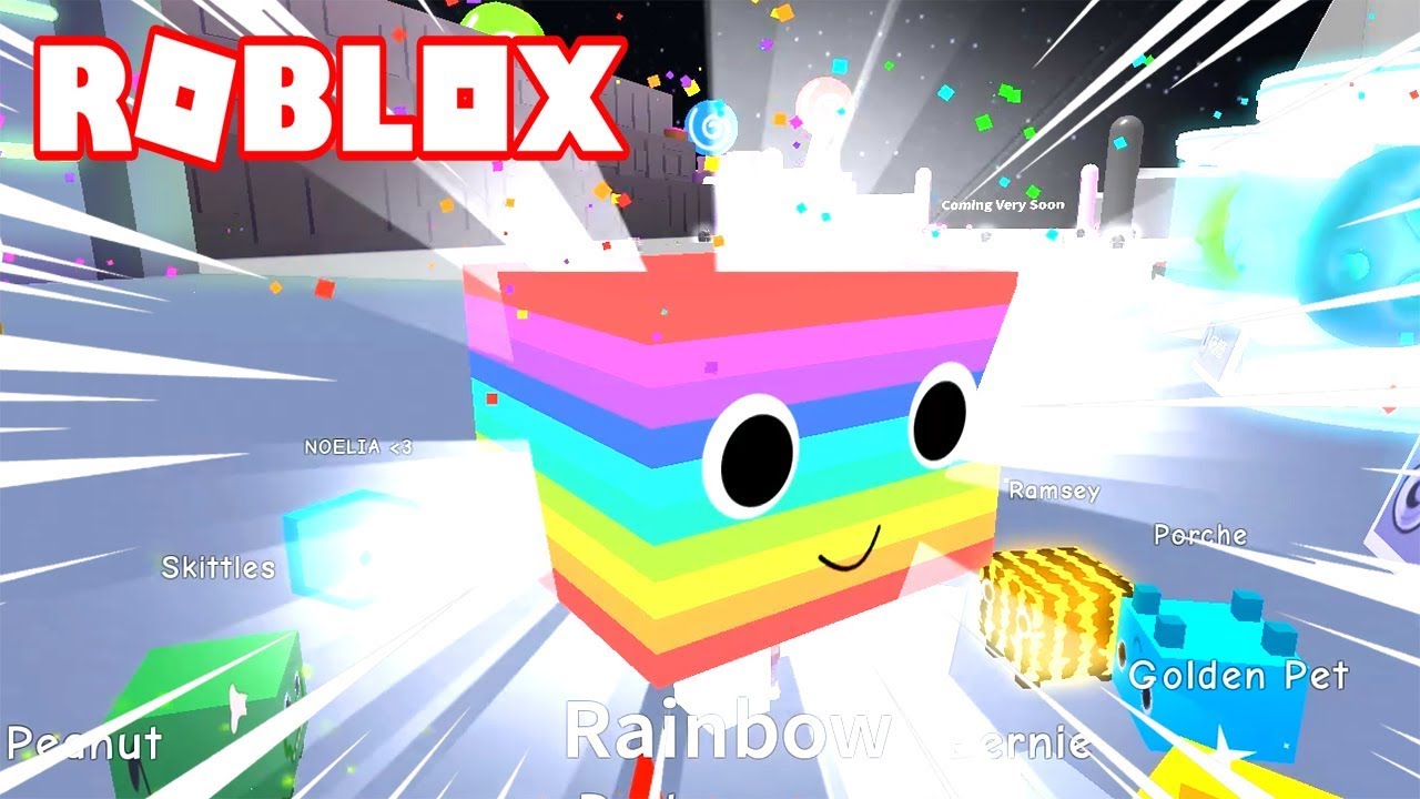 Nueva Mascota Rainbow De Tier 15 Roblox Pet Simulator Youtube - 2 consiguiendo rainbowspet simulatorroblox youtube