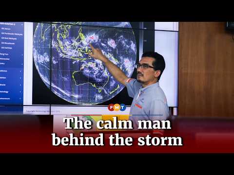 The face of calm behind Malaysia’s dire weather warnings