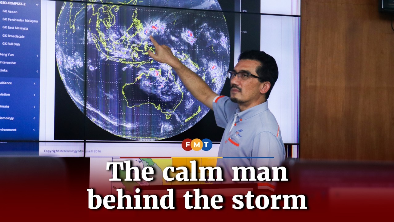 The face of calm behind Malaysia’s dire weather warnings