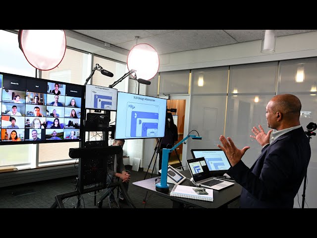 JHU's New Studios for Remote Learning class=