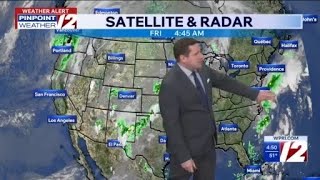 WPRI 12 Weather Forecast 9/25/26: Coastal Storm to Bring Heavy Rain, Strong Winds This Weekend