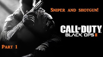 Call of duty - Black Ops 2 - Practice with bots - Sniper/shotgun - Nuketown