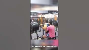 How to Kill your Spotter | Gym fails with Ahnuld Schwarzenegger