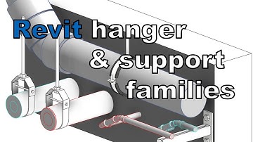 The upgraded library of Revit hangers & supports included with MEP Hangers software [Sneakpeak]