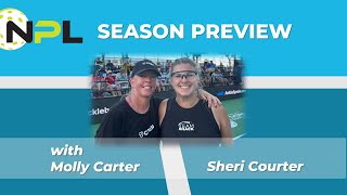 NPL Preview with US Open Champions Molly Carter & Sheri Courter