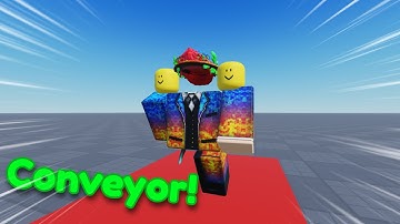 How To Make A Conveyor In Roblox Studio
