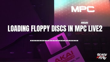 Loading Floppy Discs In MPC LIVE2
