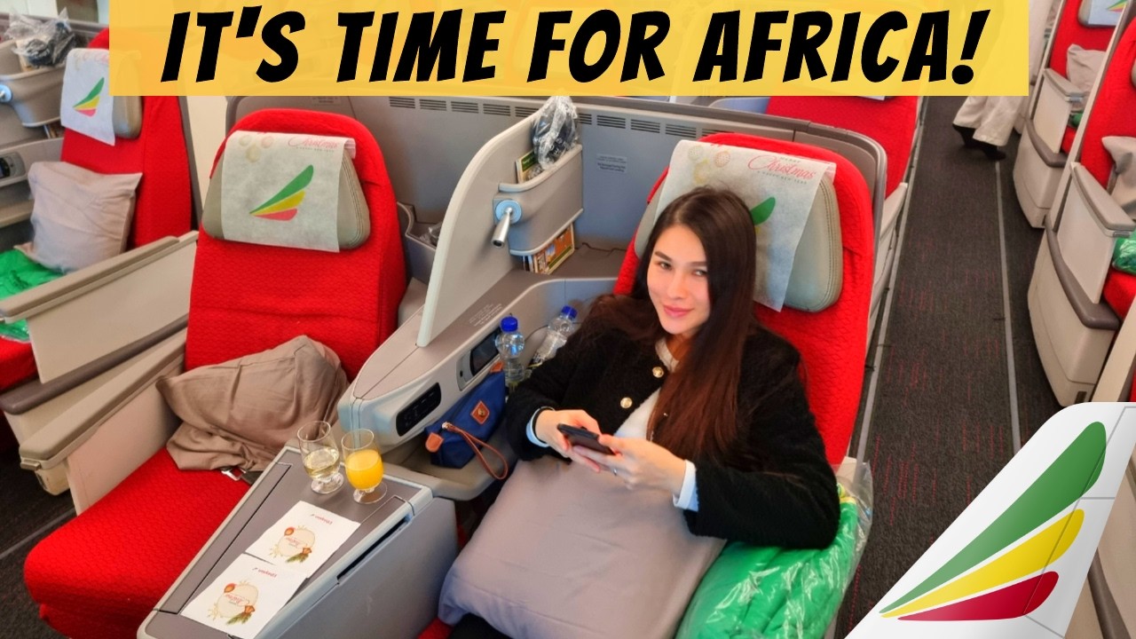 You WON'T believe this African Business Class! - Ethiopian Airlines A350 Review ZRH  to ADD ET737