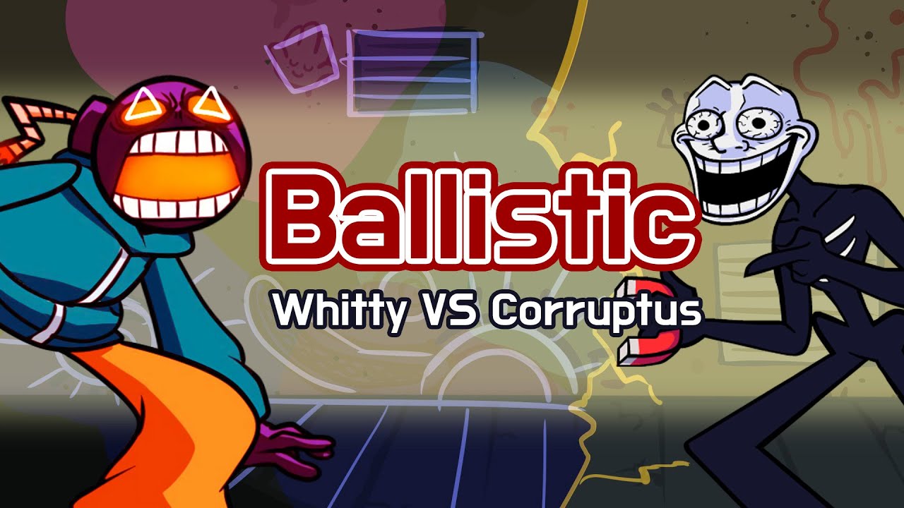 Ballistic But Whitty VS Trollge | FNF Ballistic Cover - YouTube