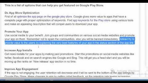 Boost App Rankings with App Store Optimization | Get app featured on Google Play Store