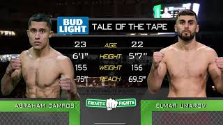FRONT STREET FIGHTS 13 Abraham Campos vs Elmar Umarov