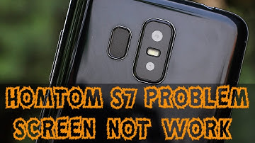 Problem with part of the screen of my Homtom S7 bought at Alibaba - 01