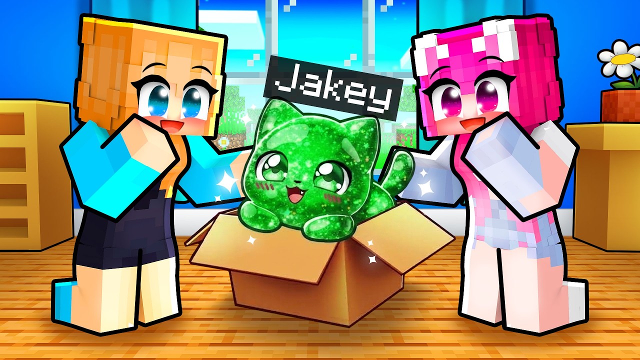 Jakey a Devenit o PISICA *SQUISHY* Prietenoasa pe Minecraft...