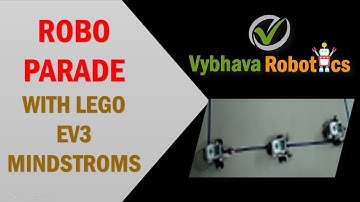 How to make the RoboParade with LEGO Mindstorms EV3 using different  Line Following Programs