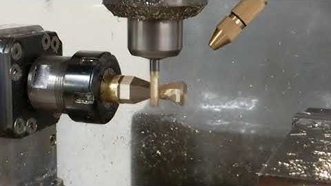 Bridgeport M-Head coordinated 4 Axis CNC motion