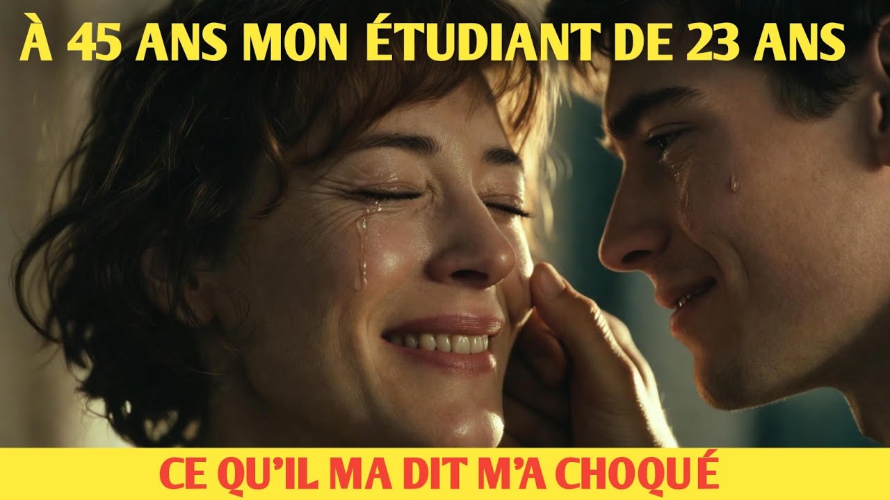 À 45 ans, mon étudiant de 23 ans m’a dit “courbe-toi”… et plus rien n’a été comme avant 