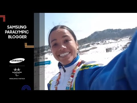 Aline Rocha | Hoje teve prova de Sprint para o Brazil | Samsung Paralympic Blogger | PyeongChang