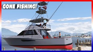 GONE FISHING WITH THE BROS ONE BAD FISHING BOAT  - GTA 5 Roleplay - OURP