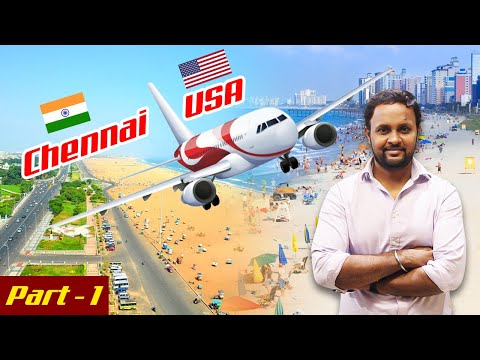 My journey From Chennai to USA - Travel Vlog - Flight Journey - Chef Suresh Chinnaswamy -