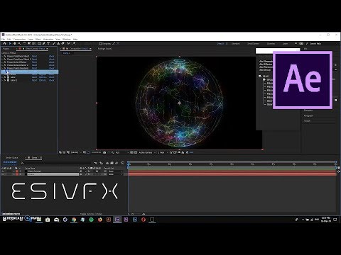 AFTER EFFECTS TUTORIAL | PLEXUS SPHERE | FILE #1
