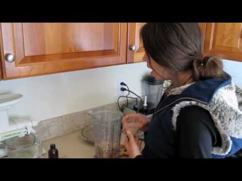 Raw Persimmon Cream Pie Mandala