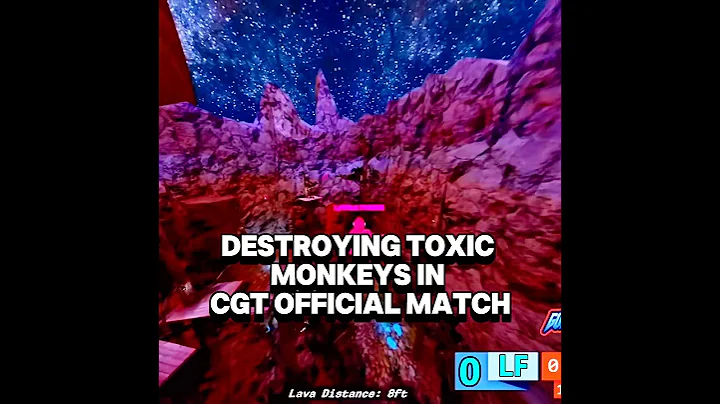 Destroying Angry Monkeys in a CGT Official Match #gorillatag #oculus #recommended #music #edit #new