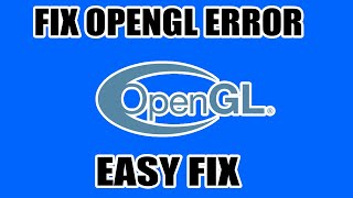 How To Fix OpenGL Error (For old pc or no graphic card) screenshot 5