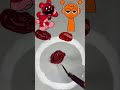 Red + Orange Paint Mix Challenge 🎨🔥