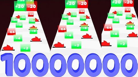 Merge Number Run Master Vs Circles Run - All Levels ( Math games ) Max levels New update Walkthrough