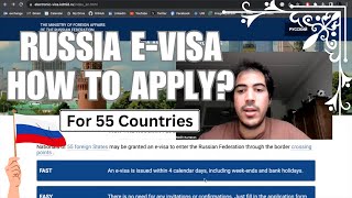 How to get Russia e-visa | Filling Application Form screenshot 4