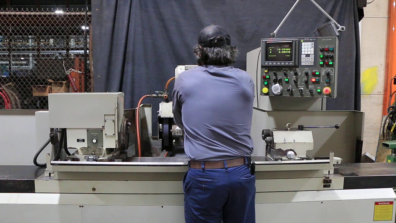 12" X 36" OKAMOTO UNIVERSAL OD/ID CYLINDRICAL GRINDER YouTube