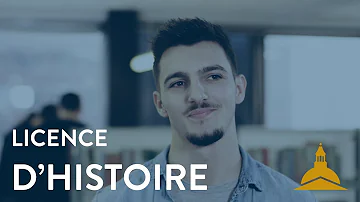Quel métier avec une licence d'histoire ?