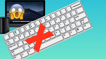 Como formatar Mac usando teclado Windows?