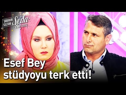 Esef Bey Stüdyoyu Terk Etti! - Sabahın Sultanı Seda Sayan