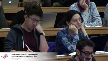 Ildar Ibragimov:  Estimation of functions depending on a parameter observed in Gaussian noise