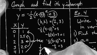 Algebra 2 5-3 Translating Parabolas and Vertex Form of a Quadratic Function