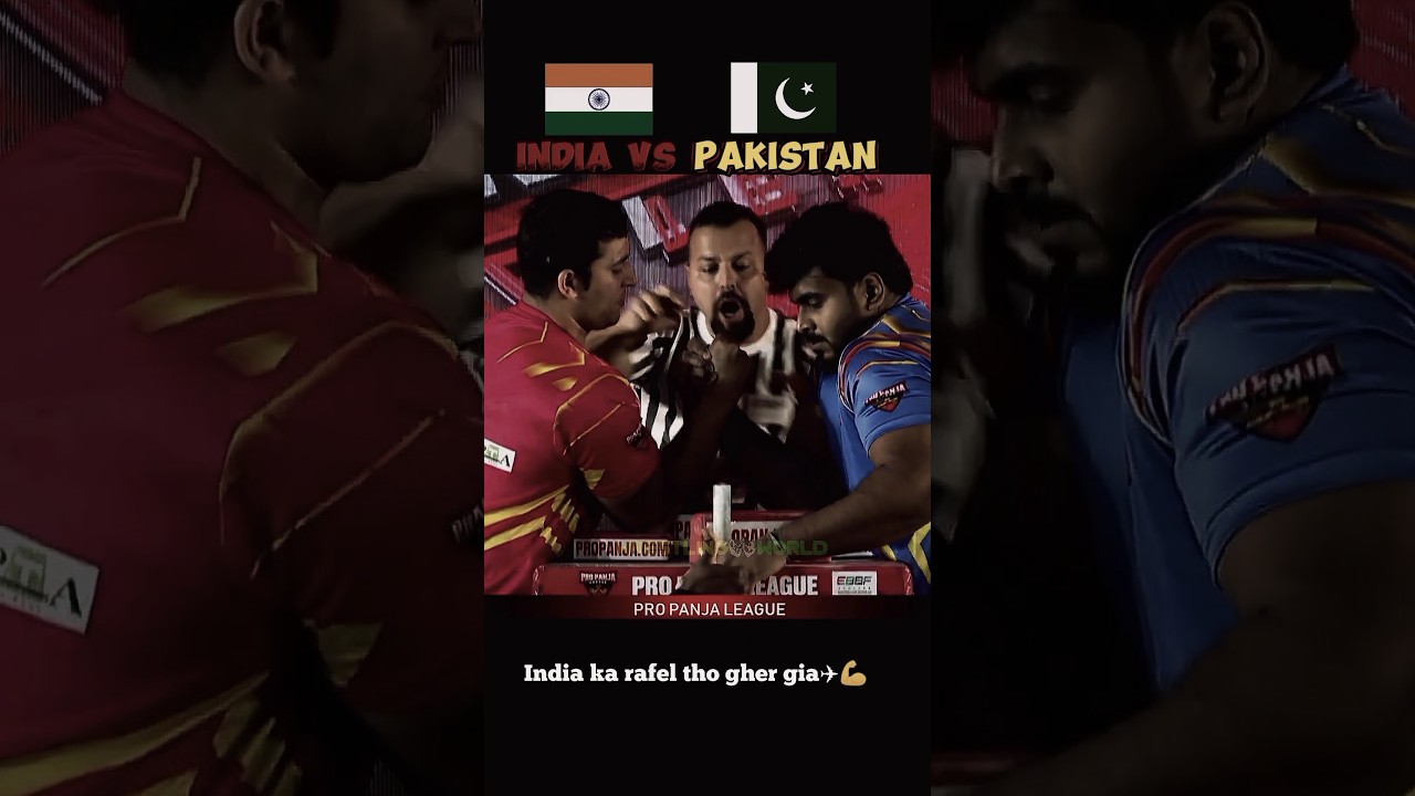 ‎🔥 Pakistan vs India | Arm Wrestling Battle of Power 💪🇵🇰🇮🇳‎
