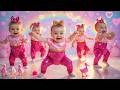 Dudi Dudi Dam Dam Dance 💃 💃 | Dodi Dodi Dum Dum Cutest Babies Dancing | Kids Hindi Rhymes #dudidudi