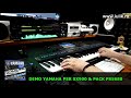 Demo Yamaha Psr SX900 & PACK PSS680