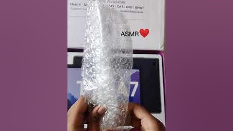 Samsung Tab A7 Unboxing ( Byjus Course)