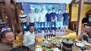 Một số hình ảnh về công tác sơ kết 6 tháng đầu năm của Hội đồng hương Quỳnh Phụ tại Lai Châu