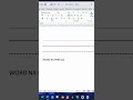3 truques de linhas no Word que você não sabia #word #tutorial #dica