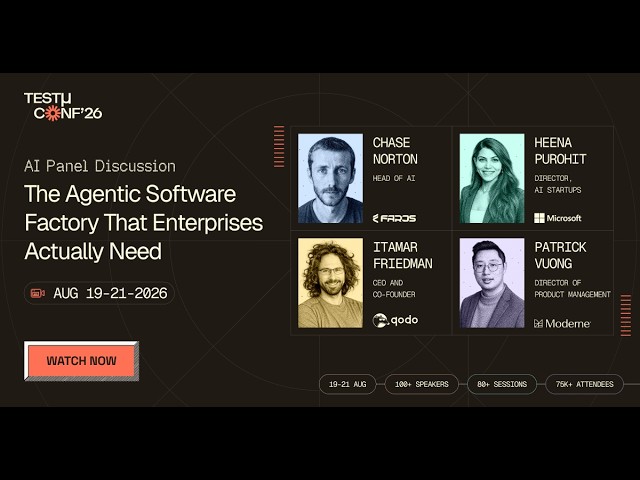 Panel Discussion: The Agentic Software Factory That Enterprises Actually Need